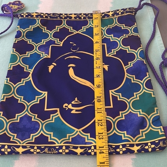 Disney Aladdin The Broadway Musical Drawstring Cinch Sack Knapsack, Backpack Bag - Picture 9 of 9